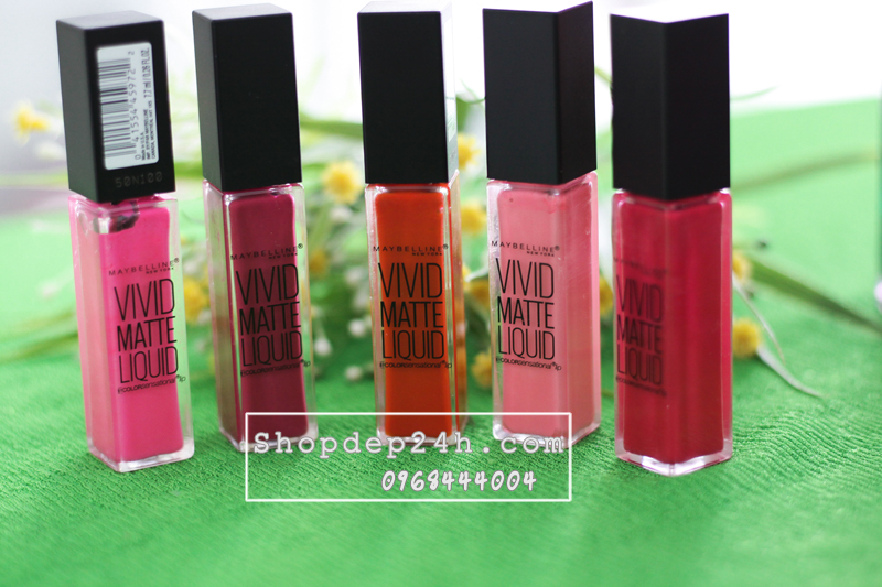 [Maybelline] Son Vivid Matte Liquid Lip Color